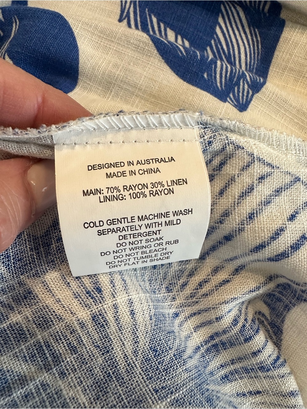 Blue and White Coastal Sundress - XL - Summer Style - Picture 8 of 12